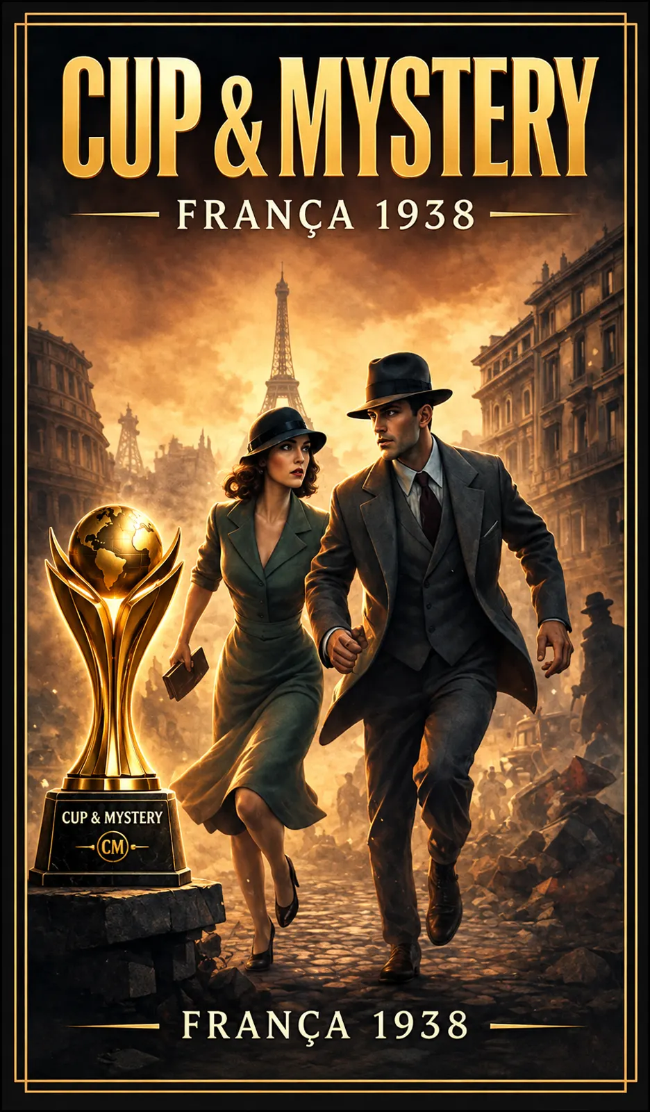 Cup & Mystery France 1938 book cover