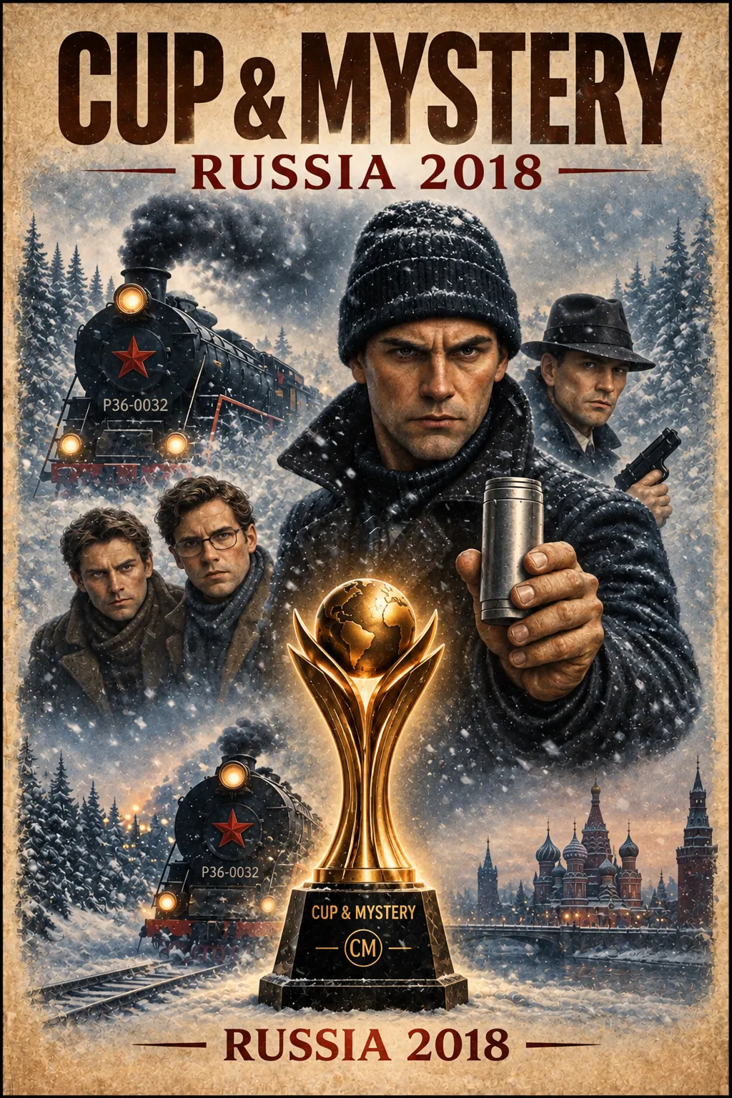 Cup & Mystery Russia 2018 book cover